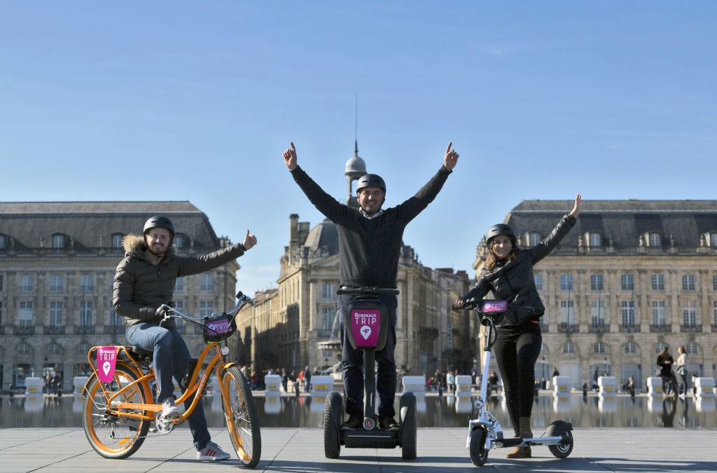 Visite en trottinette électrique !